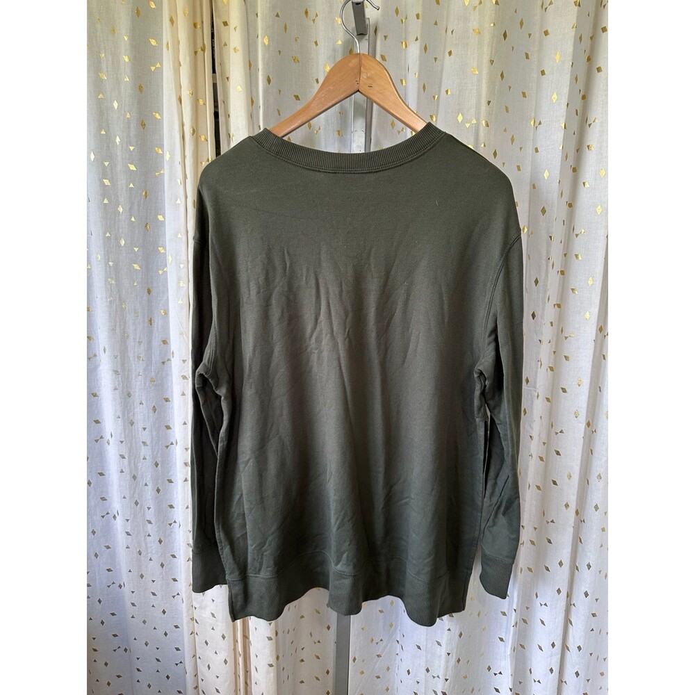 Joy Lab Crew Neck High Side Split Layering Loose … - image 5